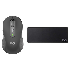 로지텍 무선마우스 + 마우스 장패드