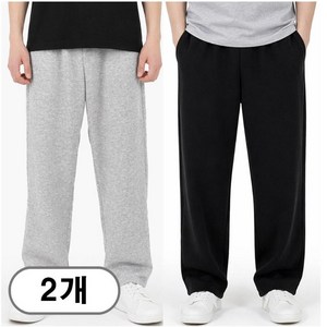 차쿠 1+1(2세트) 남여공용 트레이닝복팬츠 조거팬츠 일자 와이드 추리닝 슬랙스팬츠 작업바지 편의점바지 빅사이즈