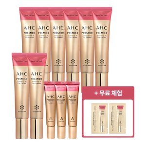 AHC 아이크림 시즌12 프리미어 앰플인 코어리프팅 40ml 8개+12ml 3개+증정까지, 356ml, 1세트