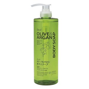 쿠마노 올리브 앤 아르간 바디워시, 800ml, 1개