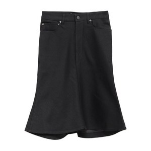발렌시아가 데님 플레어 스커트, 블랙계열, France 36(KR 55)