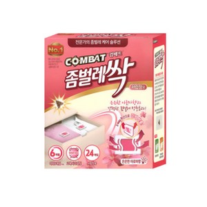 컴배트 좀벌레싹 방충제 아로마향 서랍장용 24개입, 12g, 8개