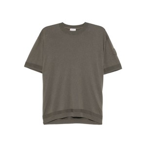 몽클레르 반소매 니트 티셔츠, 그린계열, Standard XXL(KR 108-190)