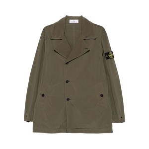 스톤 아일랜드 더블 브레스티드 코트, 그린계열, Standard S(KR 90)