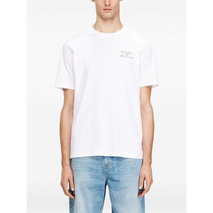 디젤 T-어저스트-V5 티셔츠, 화이트계열, Standard XL(KR 110)