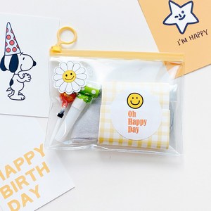 세모데코 어린이집 생일 선물 답례품 선물 구디백 유치원 양말 단체, 남자아이(옐로우), M(4-5세)