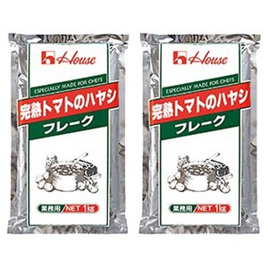 하우스푸즈 대용량 완숙 토마토 하야시 플레이크, 1kg, 2개