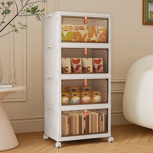 Kipnos 폴딩 대용량 리빙박스 수납장 대용량 수납 정리함 접이식 보관함 다용도 수납함 플라스틱 수납함 사물함 정리함 리빙박 스수납박스 대형가정용 장난감 수납장 옷정리함