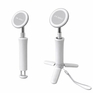 다세코 맥세이프 핸드폰 거치대 360도 회전 셀카봉 스마트폰 미니 삼각대 세트