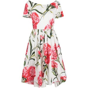 돌체앤가바나 플로럴 프린트 드레스