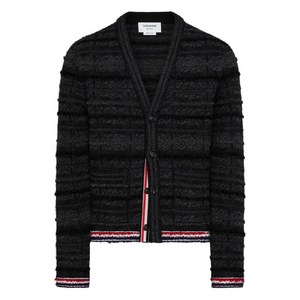 톰 브라운 타탄 자카드 가디건, 블랙계열, Numeric 2(KR 100)