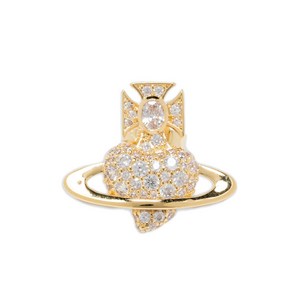 비비안웨스트우드 아그나타 크리스털 장식 이어링