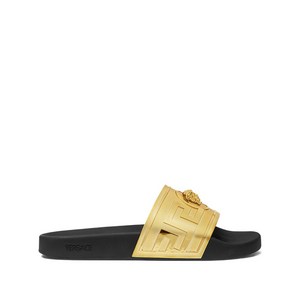 베르사체 라 메두사 슬라이더 샌들, Italy 46(KR 305), 골드계열