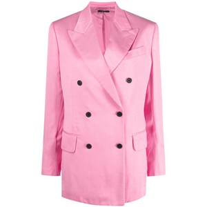 톰포드 더블 브레스티드 블레이저, 핑크계열, Italy 34