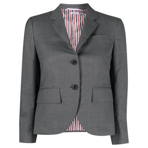 톰 브라운 노치드 라펠 싱글 브레스티드 블레이저, 그레이계열, Italy 46(KR 88)