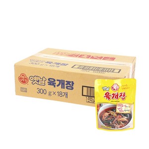오뚜기옛날 육개장, 300g, 18개