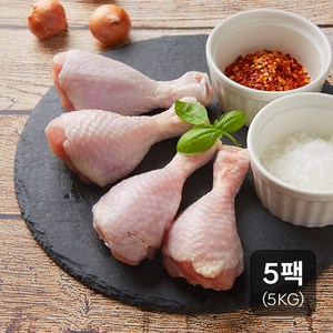 신선하닭 국내산 냉장 생닭다리 북채 5Kg, 1kg(1개), 5개