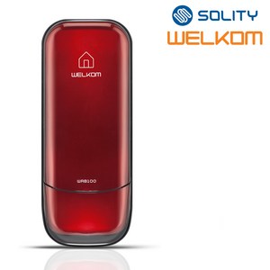 솔리티 웰콤 스마트 보조키 손잡이 없음 도어락 보조키 손잡이 없음 도어락 WRB-100