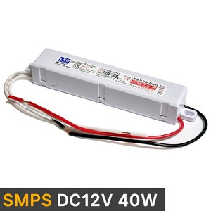 국산 방수형 슬림 SMPS DC12V 35W LED용 조명기구용 컨버터 쏠라파워, 1개