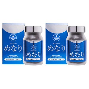 Sakuranomori 메나리 빌베리엑기스 루테인 지아잔틴, 60정, 2개