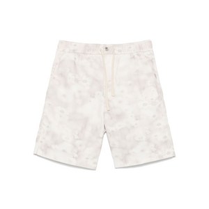 메종키츠네 프린트 데님 쇼츠, 화이트계열, Waist (in) 33