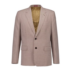 구찌 깅엄 패턴 블레이저