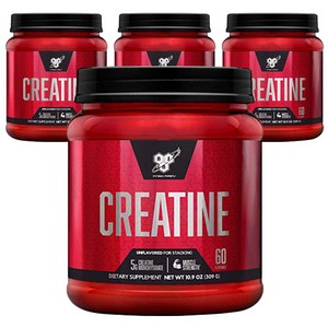 비에스엔 크레아틴 언플레이버드, 309g, 4개