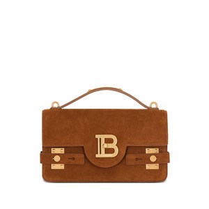 발망 B 버즈 24 스웨이드 숄더 백