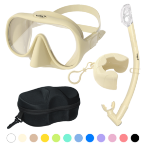 써핏 물유입차단 접이식 스노쿨링 세트