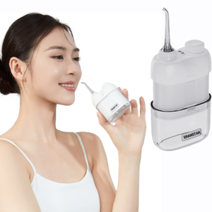 ERANSTAR 미니 무선 물치실 구강세정기 IPX7급 방수 휴대용/여행용/캠핑용/출장용