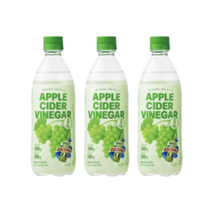 클룹 애사비소다 화이트발사믹 제로 탄산음료, 500ml, 24개