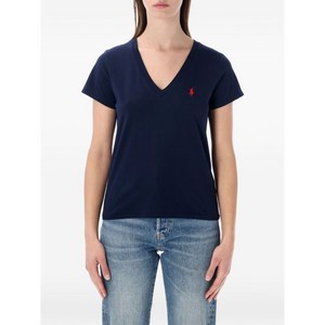 폴로랄프로렌 V넥 티셔츠, 블루계열, Standard L(KR 77)