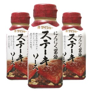 다이쇼 스테이크 소스 마늘간장맛, 170g, 3개
