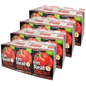 아임리얼 100 고농축 토마토 주스, 120ml, 24개