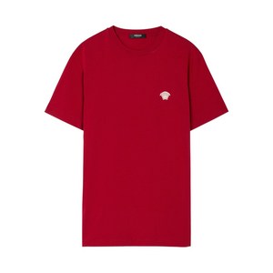 베르사체 메두사 자수 티셔츠, 레드계열, Standard XS(KR 90)