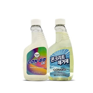 콘크리트 시멘트 백화 제거제 콘오프 CONOFF 600ml, 콘고, 1개