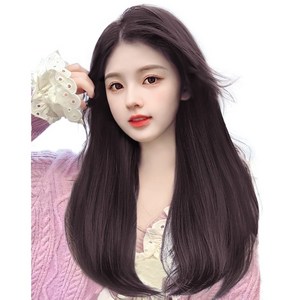 가발위드 붙임머리 부분 가발 C컬 10cm 3피스 1세트상품, 다크브라운60cm, 1세트