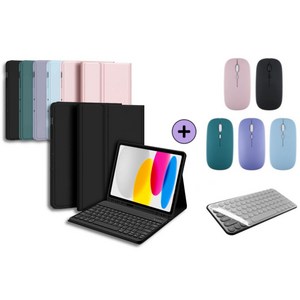 아이패드 11세대 A16 10세대 10.9인치 호환 블루투스 키보드 케이스 애플펜슬 수납 커버 마우스 아이친구