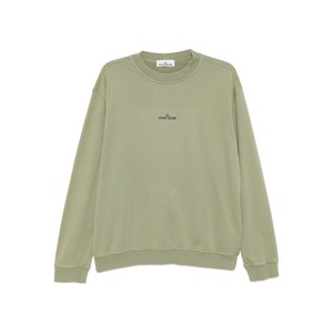 스톤 아일랜드 코튼 스웨터, 그린계열, Standard M(KR 95)