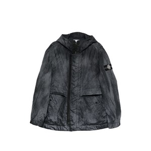 스톤 아일랜드 리플렉티브 후드 집업 코트, 그레이계열, Standard M(KR 95)