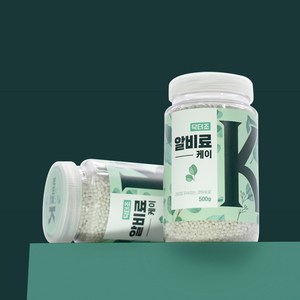 NOUSBO 200일 지속되는 프리미엄 코팅 식물영양제 닥터조 알비료-K 500g 알비료케이 NPK 21-4-13, 1개