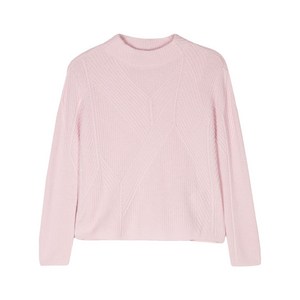 엠포리오아르마니 크루 넥 골지 니트 스웨터