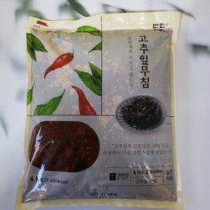 반찬단지 고추잎무침 4kg, 1개