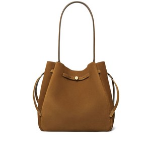 토리 버치 라지 로미 스웨이드 숄더 백