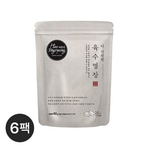 더 간편한 육수명장 80g x 6팩, 6개