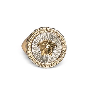 베르사체 메두사 헤드 링, Size 9, 골드계열