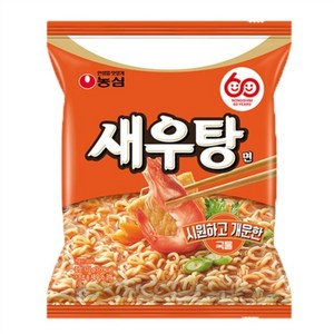 새우탕 새우탕면 122g, 32개