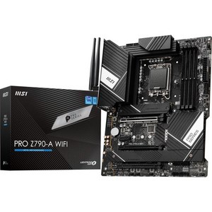 MSI PRO Z790-A 마더보드 WiFi PoSeies 1213세대 인텔 프로세서, 1개