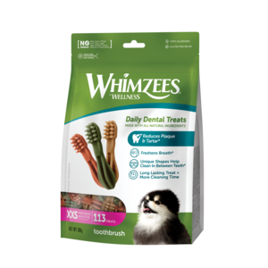 웰니스윔지스 강아지 밸류백 덴탈껌 칫솔 XXS, 칫솔, 360g, 2개