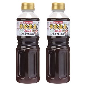 다이쇼 비전 생강구이 소스, 585g, 2개